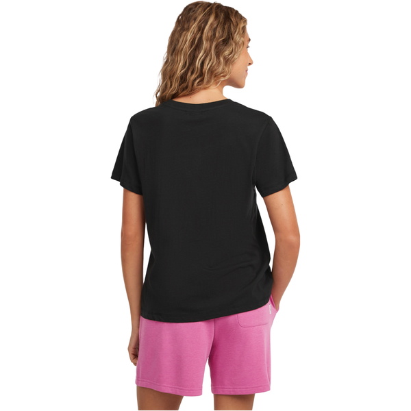 2026 O'Neill Frauen Vorderseitendruck T-Shirt 1850265 - Black Out